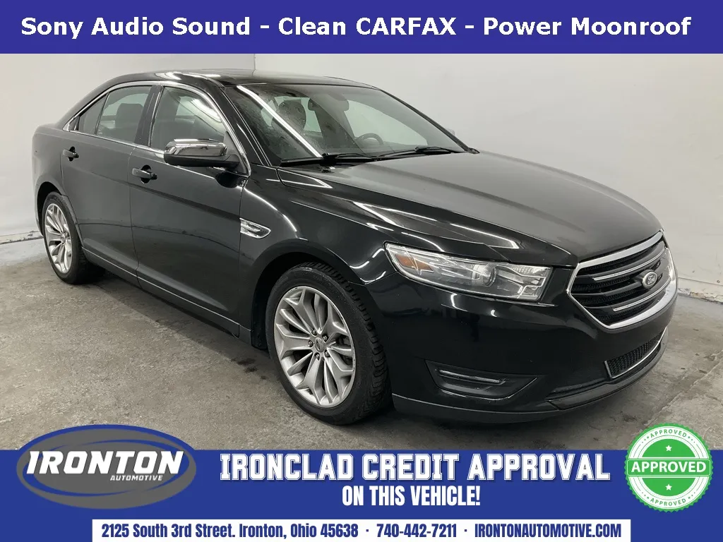Black 2013 Ford Taurus Limited for sale in Ironton, OH