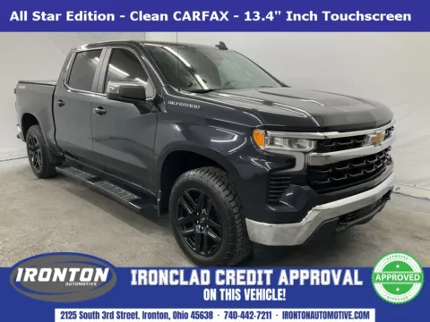 Gray 2022 Chevrolet Silverado 1500 LT for sale in Ironton, OH