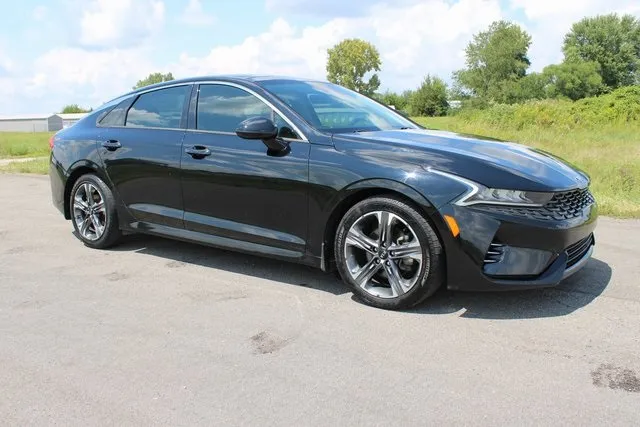 Black 2021 Kia K5 EX for sale in Ironton, OH