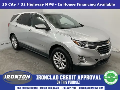 Silver 2018 Chevrolet Equinox LT for sale in Ironton, OH