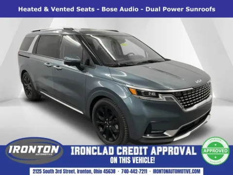 Blue 2022 Kia Carnival SX Prestige for sale in Ironton, OH
