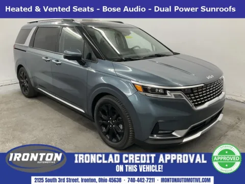 Blue 2022 Kia Carnival SX Prestige for sale in Ironton, OH