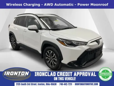 White 2024 Toyota Corolla Cross Hybrid SE for sale in Ironton, OH