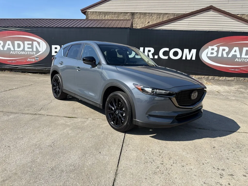 Gray 2021 Mazda CX-5 Carbon Edition Turbo for sale in Ironton, OH