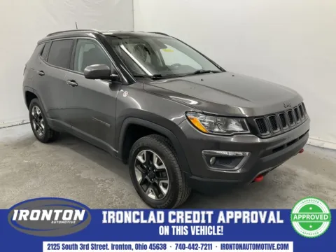 Gray 2017 Jeep New Compass Trailhawk for sale in Ironton, OH