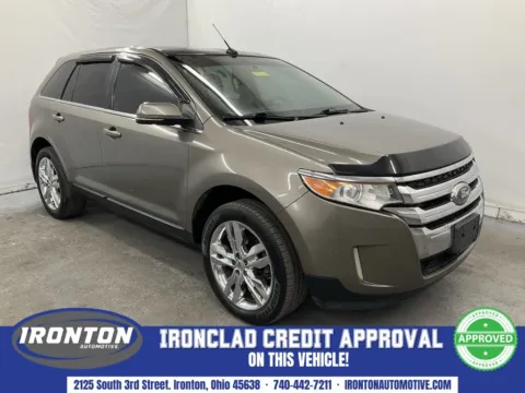 Gray 2013 Ford Edge Limited for sale in Ironton, OH