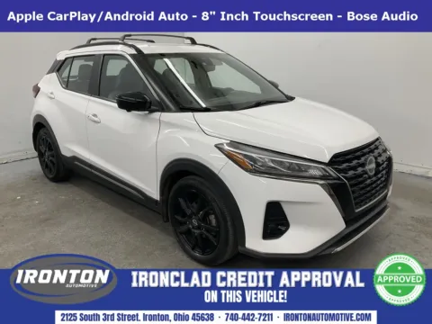 White 2023 Nissan Kicks SR for sale in Ironton, OH