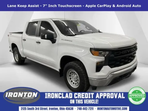 White 2023 Chevrolet Silverado 1500 WT for sale in Ironton, OH
