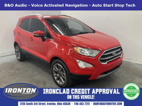 Red 2020 Ford EcoSport Titanium for sale in Ironton, OH
