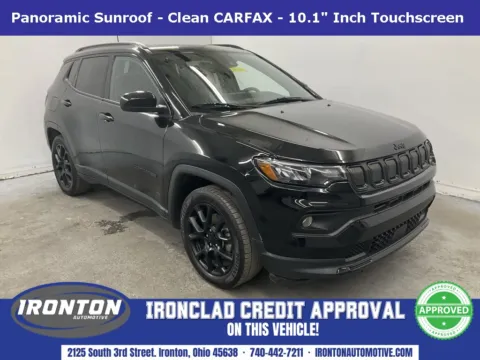 Black 2022 Jeep Compass Altitude for sale in Ironton, OH