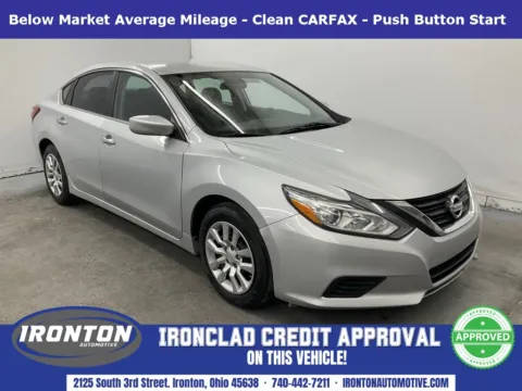Silver 2017 Nissan Altima 2.5 S for sale in Ironton, OH