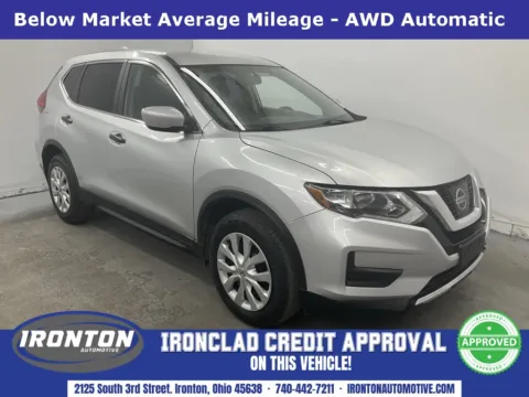 Silver 2017 Nissan Rogue S for sale in Ironton, OH