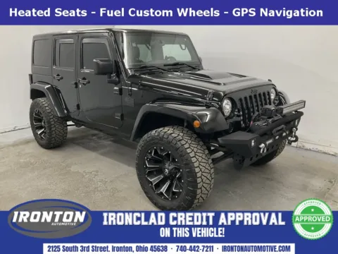 Black 2018 Jeep Wrangler JK Unlimited Altitude for sale in Ironton, OH