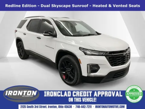 White 2022 Chevrolet Traverse Premier for sale in Ironton, OH
