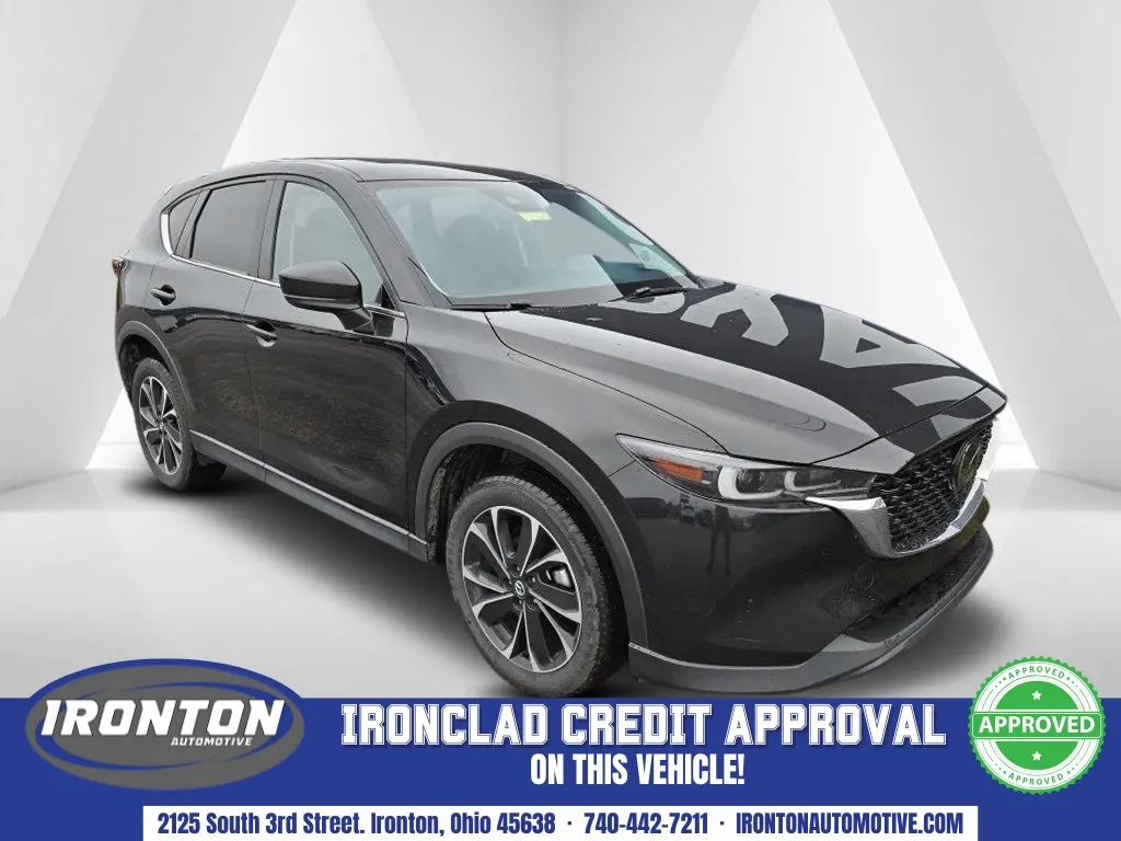 Black 2022 Mazda CX-5 2.5 S Premium Plus Package for sale in Ironton, OH