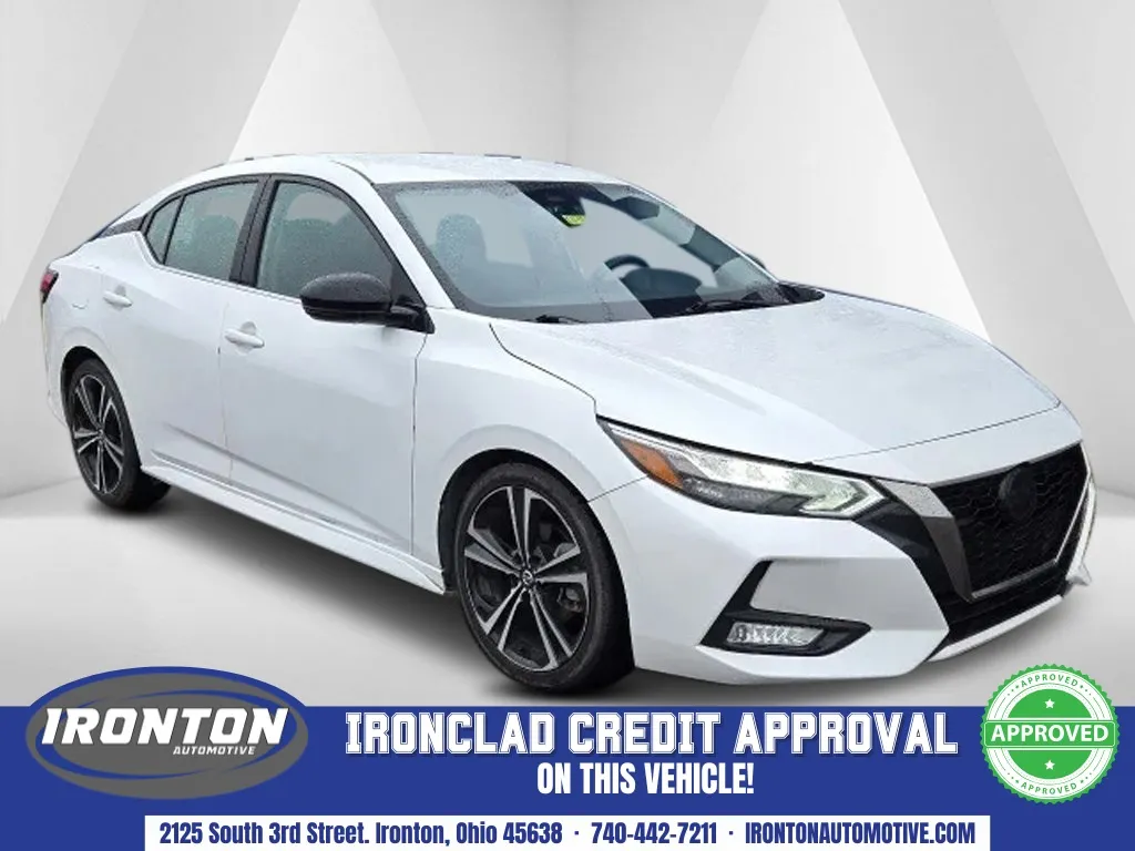 White 2021 Nissan Sentra SR for sale in Ironton, OH