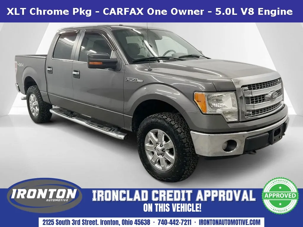 Gray 2013 Ford F-150 XLT for sale in Ironton, OH