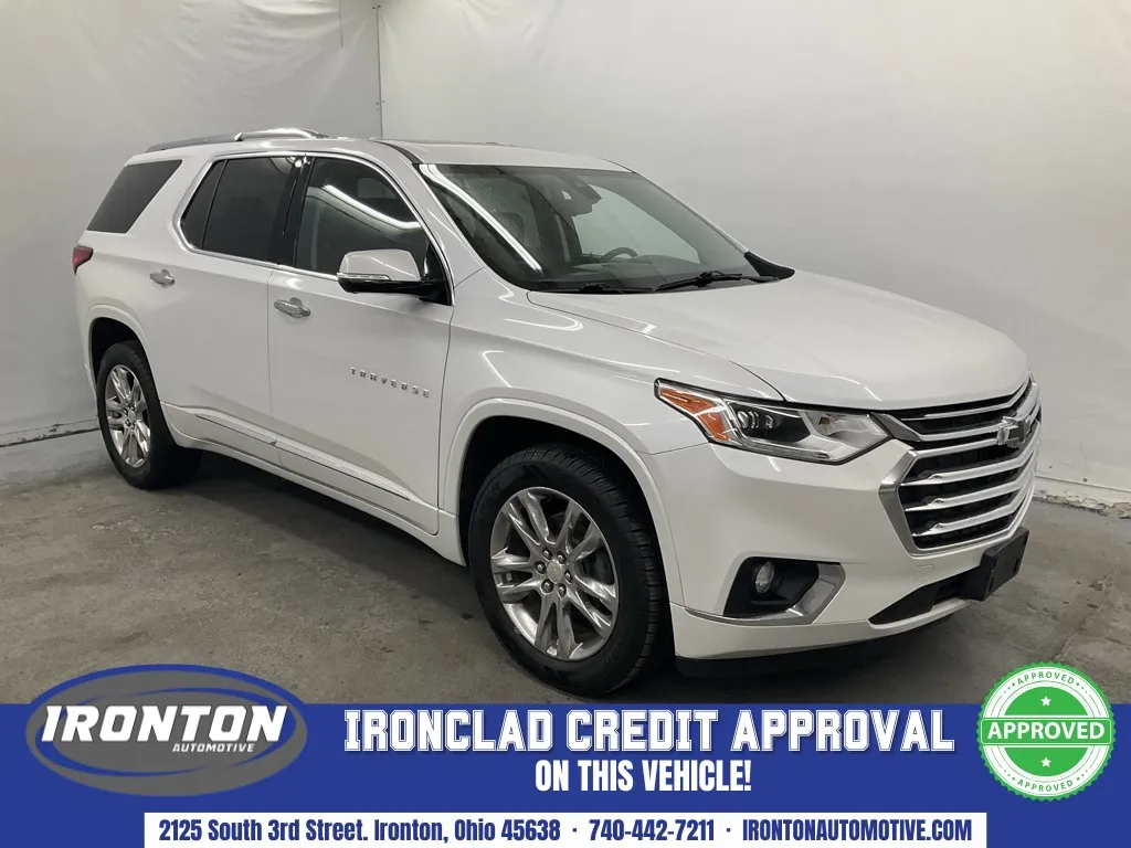 White 2020 Chevrolet Traverse High Country for sale in Ironton, OH