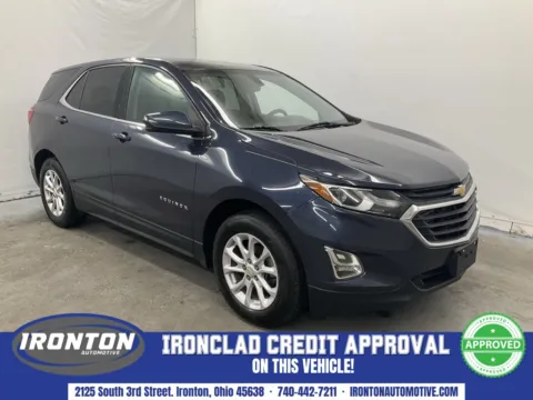 Blue 2019 Chevrolet Equinox LT for sale in Ironton, OH