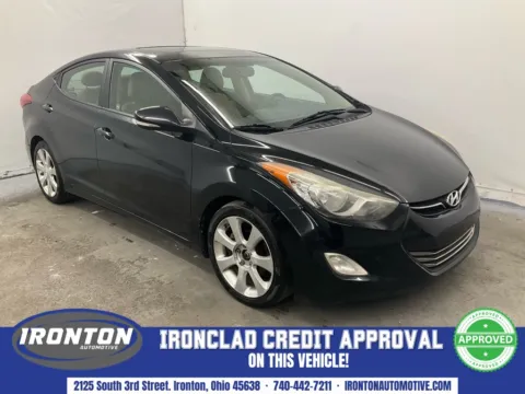 Black 2012 Hyundai Elantra Limited for sale in Ironton, OH