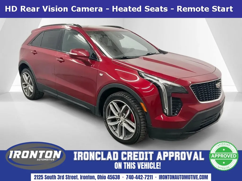 Black 2021 Cadillac XT4 Sport for sale in Ironton, OH