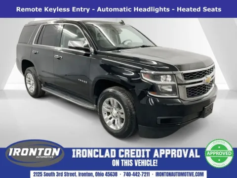 Black 2016 Chevrolet Tahoe LT for sale in Ironton, OH