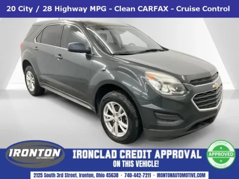 Gray 2017 Chevrolet Equinox LS for sale in Ironton, OH