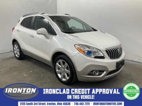 White 2015 Buick Encore Premium for sale in Ironton, OH