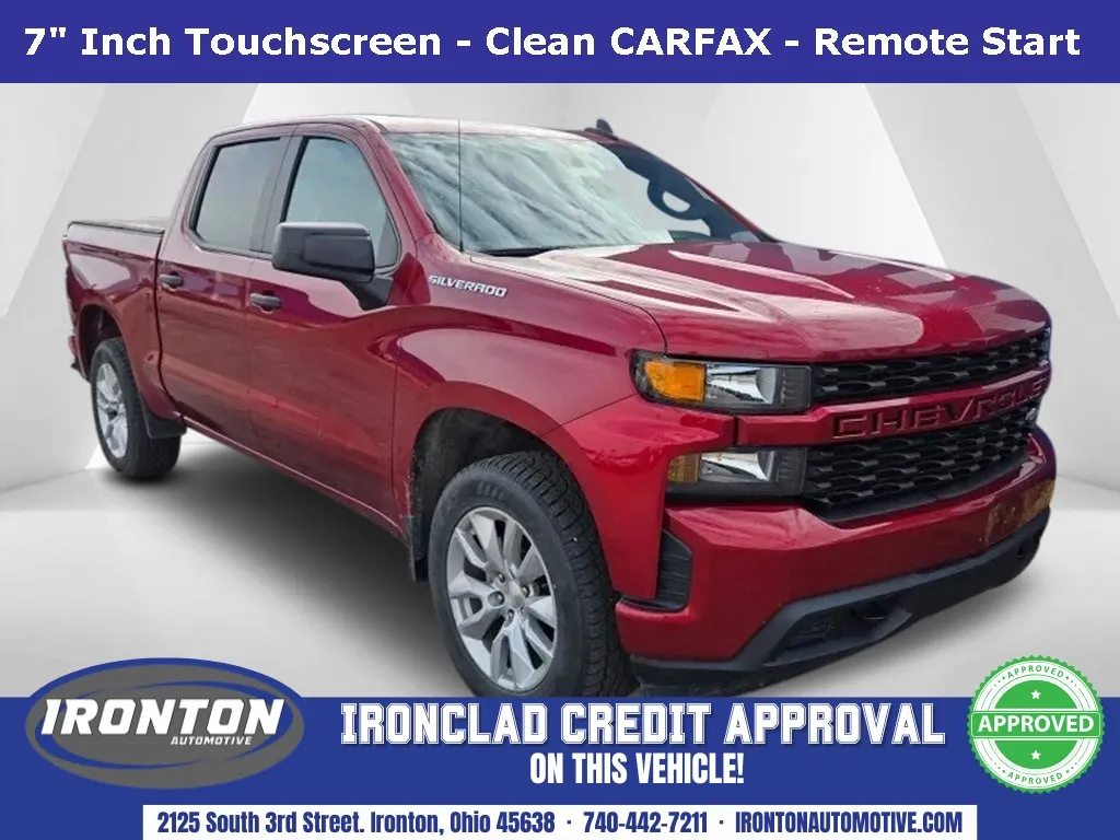 Red 2022 Chevrolet Silverado 1500 LTD Custom for sale in Ironton, OH