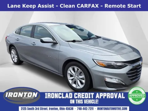 Gray 2024 Chevrolet Malibu LT for sale in Ironton, OH