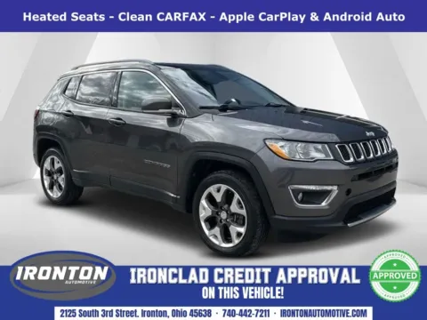 Gray 2018 Jeep Compass Limited for sale in Ironton, OH