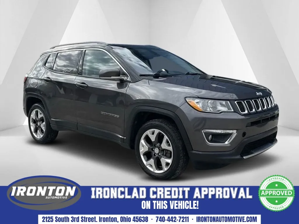 Gray 2018 Jeep Compass Limited for sale in Ironton, OH