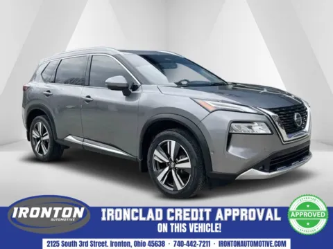 Gray 2021 Nissan Rogue Platinum for sale in Ironton, OH