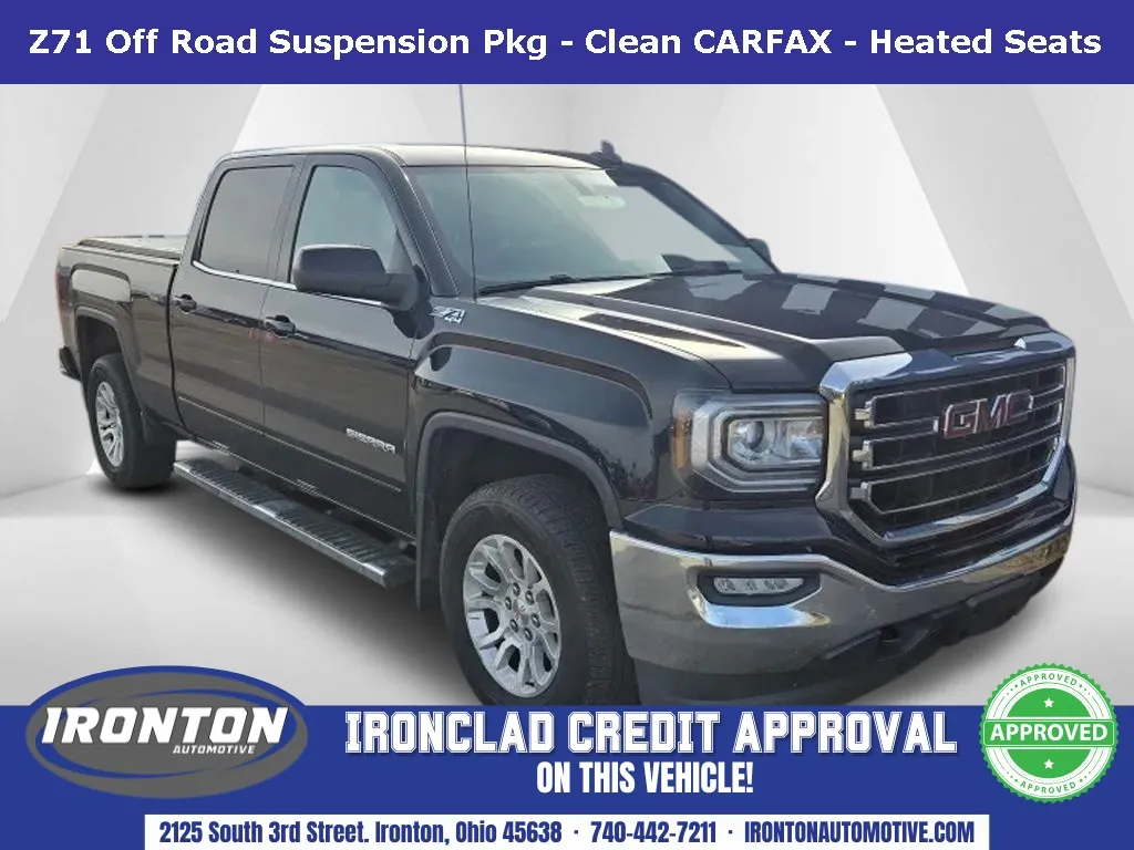 Black 2017 GMC Sierra 1500 SLE for sale in Ironton, OH