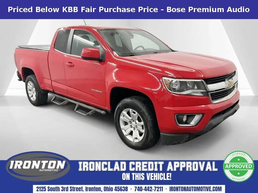 Red 2015 Chevrolet Colorado LT for sale in Ironton, OH