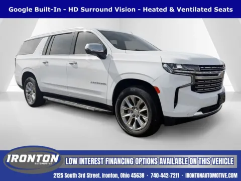 White 2023 Chevrolet Suburban Premier for sale in Ironton, OH