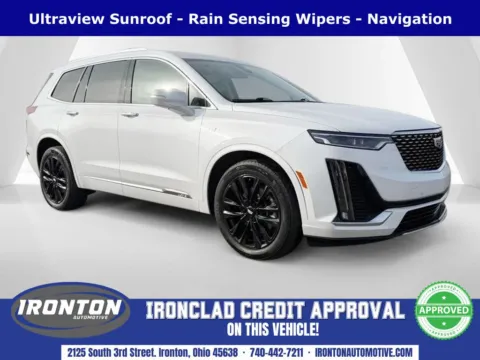 White 2023 Cadillac XT6 Premium Luxury for sale in Ironton, OH