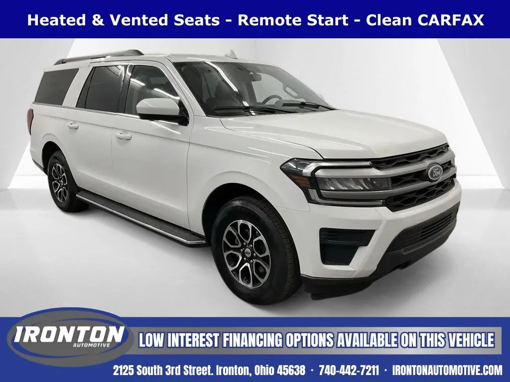 White 2023 Ford Expedition Max XLT for sale in Ironton, OH