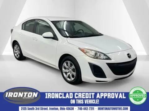 White 2011 Mazda Mazda3 i Sport for sale in Ironton, OH