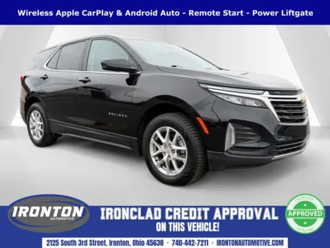 Black 2023 Chevrolet Equinox LT for sale in Ironton, OH