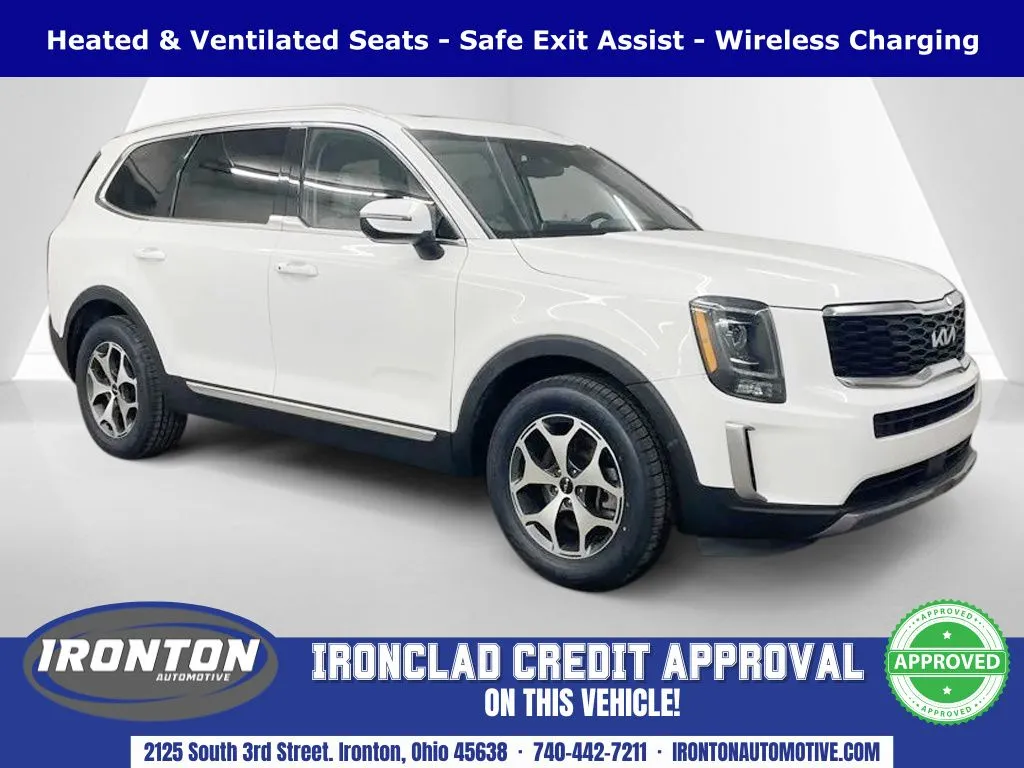 White 2022 Kia Telluride EX for sale in Ironton, OH