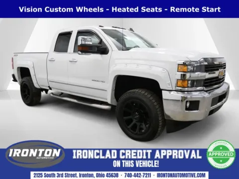 White 2017 Chevrolet Silverado 2500HD LTZ for sale in Ironton, OH