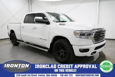 White 2022 Ram 1500 Laramie Longhorn for sale in Ironton, OH