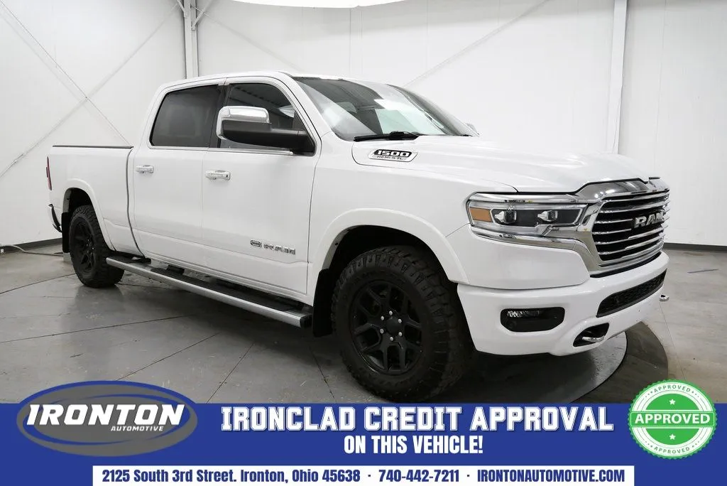 White 2022 Ram 1500 Laramie Longhorn for sale in Ironton, OH