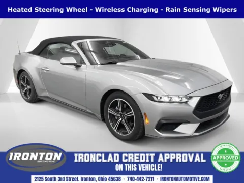 Silver 2024 Ford Mustang EcoBoost Premium for sale in Ironton, OH