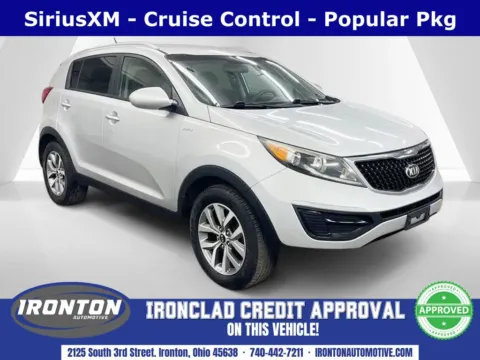 Silver 2016 Kia Sportage LX for sale in Ironton, OH