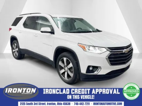 White 2020 Chevrolet Traverse 3LT for sale in Ironton, OH