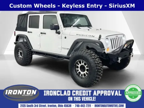 White 2018 Jeep Wrangler JK Unlimited Rubicon for sale in Ironton, OH