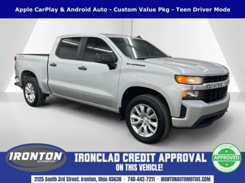 Silver 2022 Chevrolet Silverado 1500 LTD Custom for sale in Ironton, OH