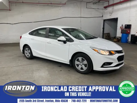 White 2018 Chevrolet Cruze LS for sale in Ironton, OH